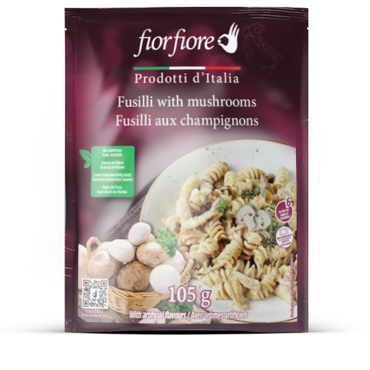 Fusilli aux champignons