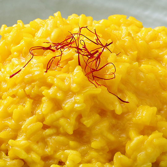 Risotto with saffron